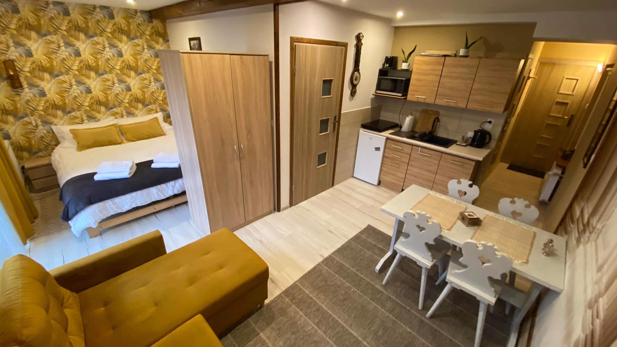 Wnętrze apartamentu Uroczysko Wisła